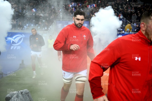 010219 - France v Wales - Guinness 6 Nations 2019 - Cory Hill of Wales