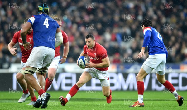 010219 - France v Wales - Guinness 6 Nations 2019 - Gareth Davies of Wales