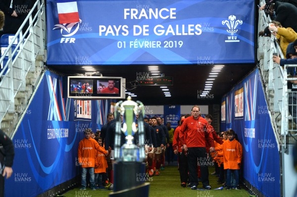 010219 - France v Wales - Guinness 6 Nations 2019 - Alun Wyn Jones of Wales