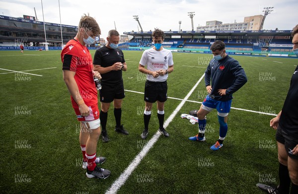 010721 - France v Wales - U20s 6 Nations Championship - Coin Toss
