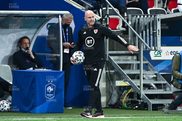 020621 - France v Wales - International Friendly - Caretaker manager Rob Page of Wales