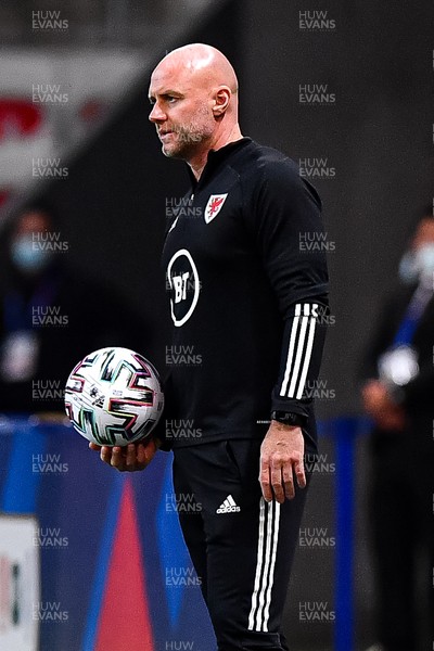 020621 - France v Wales - International Friendly - Caretaker manager Rob Page of Wales