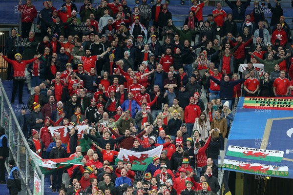 101117 - France v Wales - International Friendly - Wales fans