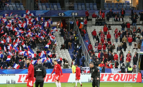 101117 - France v Wales - International Friendly - France and Wales fans