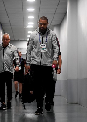 180323 - France v Wales - Guinness Six Nations - Taulupe Faletau of Wales arrives