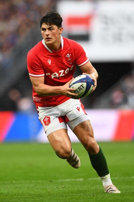 180323 - France v Wales - Guinness Six Nations - Louis Rees-Zammit of Wales 