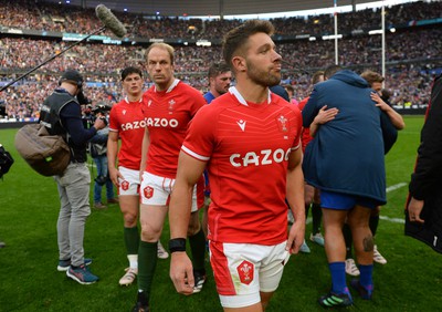 180323 - France v Wales - Guinness Six Nations - Rhys Webb of Wales at full time