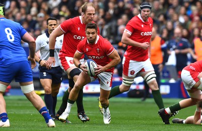 180323 - France v Wales - Guinness Six Nations - Rhys Webb of Wales