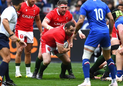 180323 - France v Wales - Guinness Six Nations - Ken Owens of Wales