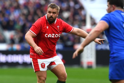 180323 - France v Wales - Guinness Six Nations - Tomas Francis of Wales