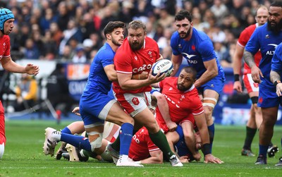 180323 - France v Wales - Guinness Six Nations - Tomas Francis of Wales