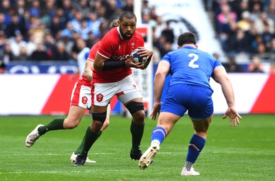 180323 - France v Wales - Guinness Six Nations - Taulupe Faletau of Wales