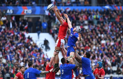 180323 - France v Wales - Guinness Six Nations - Dafydd Jenkins of Wales