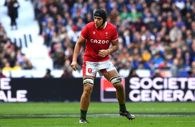 180323 - France v Wales - Guinness Six Nations - Dafydd Jenkins of Wales