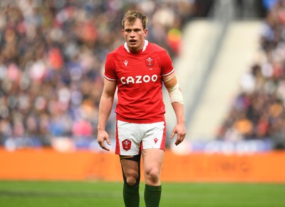 180323 - France v Wales - Guinness Six Nations - Nick Tompkins of Wales