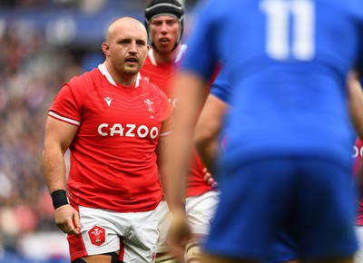 180323 - France v Wales - Guinness Six Nations - Dillon Lewis of Wales