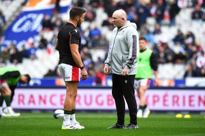 180323 - France v Wales - Guinness Six Nations - Rhys Webb and Neil Jenkins