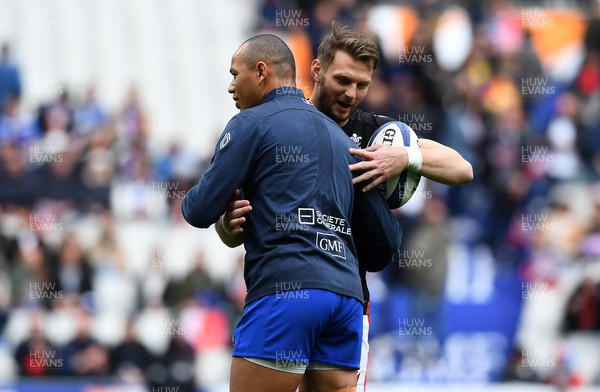 180323 - France v Wales - Guinness Six Nations - Dan Biggar of Wales during the warm up