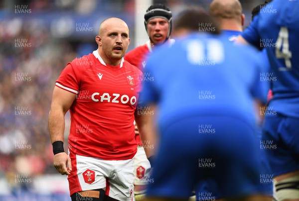 180323 - France v Wales - Guinness Six Nations - Dillon Lewis of Wales