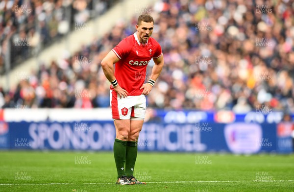 180323 - France v Wales - Guinness Six Nations - George North of Wales