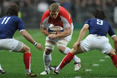 19.03.11 - France v Wales - RBS Six Nations 2011 - Bradley Davies of Wales. 