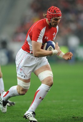 19.03.11 - France v Wales - RBS Six Nations 2011 - Alun Wyn Jones of Wales. 