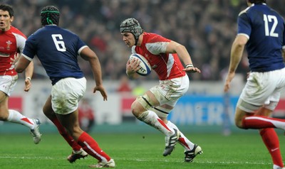 19.03.11 - France v Wales - RBS Six Nations 2011 - Dan Lydiate of Wales. 