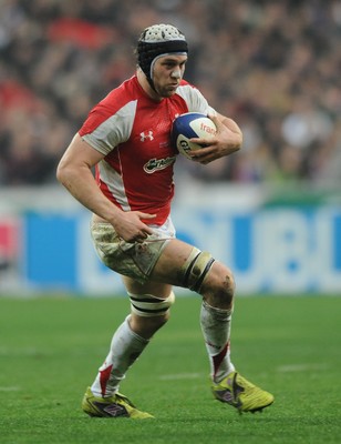 19.03.11 - France v Wales - RBS Six Nations 2011 - Ryan Jones of Wales. 