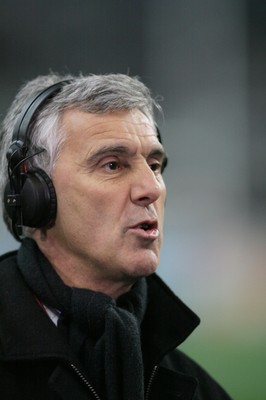 19.03.11 France v Wales ... Former Wales International player Gareth Davies. 