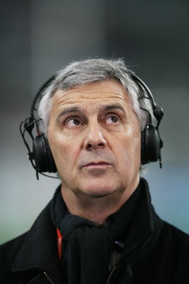 19.03.11 France v Wales ... Former Wales International player Gareth Davies. 