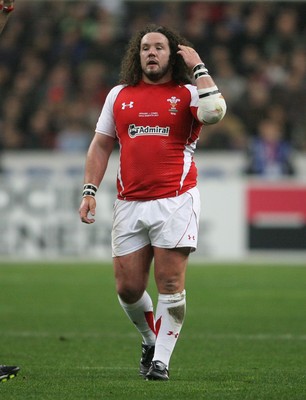 19.03.11 France v Wales ... Adam Jones. 