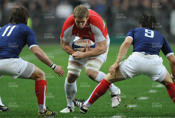 19.03.11 - France v Wales - RBS Six Nations 2011 - Bradley Davies of Wales. 