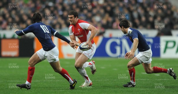 19.03.11 - France v Wales - RBS Six Nations 2011 - Jamie Roberts of Wales. 