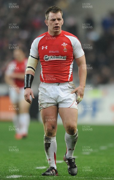 19.03.11 - France v Wales - RBS Six Nations 2011 - Matthew Rees of Wales. 