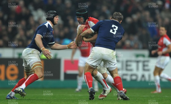 19.03.11 - France v Wales - RBS Six Nations 2011 - Jonathan Thomas of Wales. 