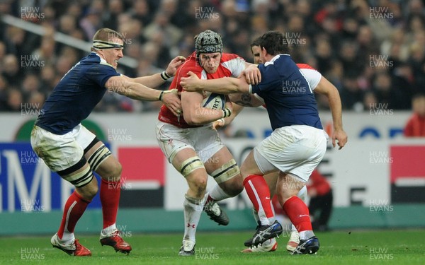 19.03.11 - France v Wales - RBS Six Nations 2011 - Dan Lydiate of Wales. 