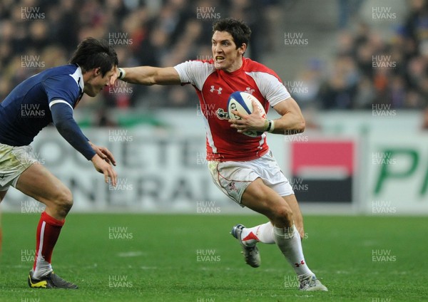 19.03.11 - France v Wales - RBS Six Nations 2011 - James Hook of Wales. 
