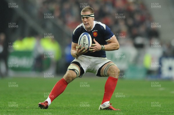 19.03.11 - France v Wales - RBS Six Nations 2011 - Imanol Harinordoquy of France. 