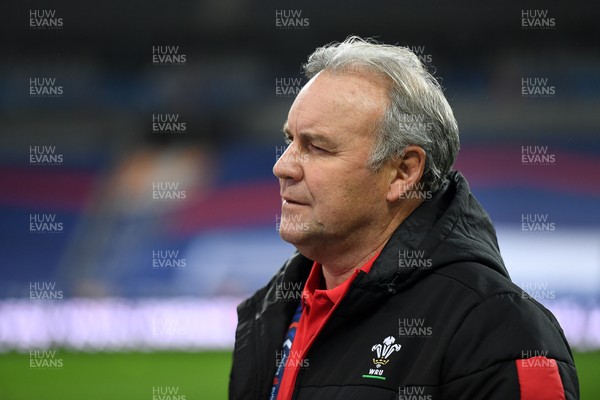 241020 - France v Wales - International Rugby Union - Wales head coach Wayne Pivac