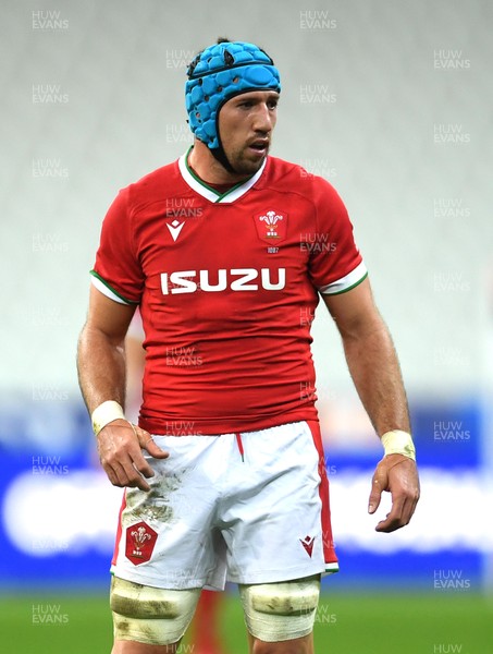 241020 - France v Wales - International Rugby Union - Justin Tipuric of Wales