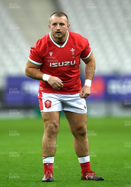 241020 - France v Wales - International Rugby Union - Dillon Lewis of Wales