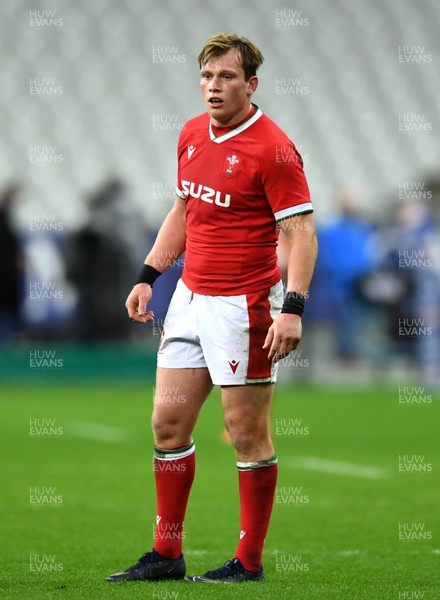 241020 - France v Wales - International Rugby Union - Nick Tompkins of Wales