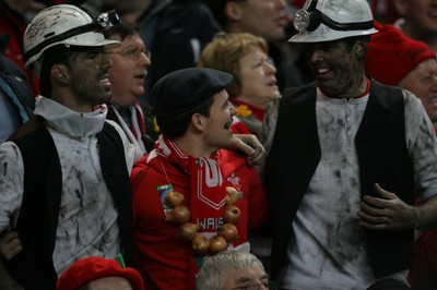 27.02.09 France v Wales... Fans. 