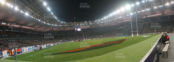 27.02.09 France v Wales... The first Friday night match in the Six Nations is played at Stade De France, Paris. 