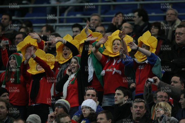 27.02.09 France v Wales... Fans. 