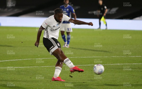 100720 - Fulham v Cardiff City - SkyBet Championship - Joshua Onomah of Fulham scores a goal in the second half