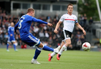 200816 - Fulham vs Cardiff City - SkyBet Championship -Anthony Pilkington scores Cardiff's 2nd goal