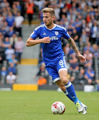 200816 - Fulham vs Cardiff City - SkyBet Championship -Joe Ralls of Cardiff City in action