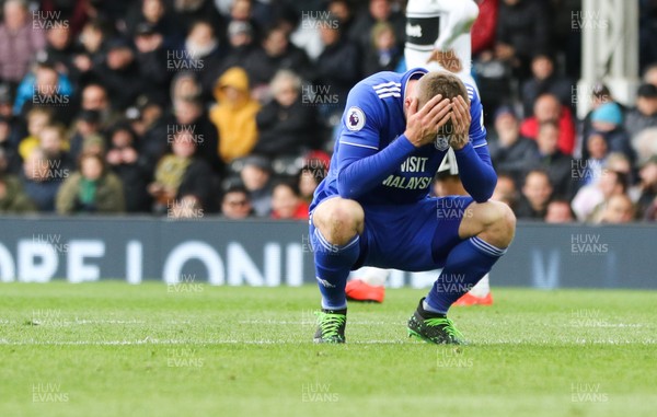 270419 - Fulham v Cardiff City, Premier League -Danny Ward of Cardiff City at the end of the match
