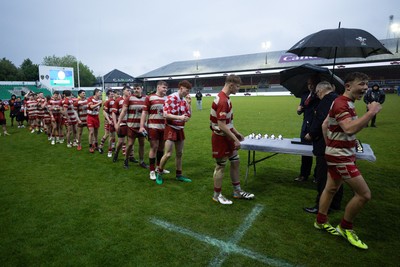 020526 - Furnace United v St Clears, U18s Boys Club Plate Final - Furnace United receive their medals